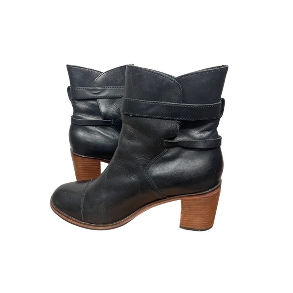 SAMANTHA Pleet X Wolverine 1000 Mile Bonny Black Heeled Ankle Boot, W00809, 9M - Picture 4 of 10